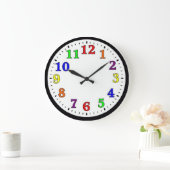 キッカラフルト ラージ壁時計 (ホーム)