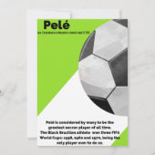 キッキング・イット バースデー インビテーション カード (裏面)