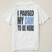 キックのメインT型[v2] Tシャツ (デザイン裏面)