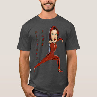キックの女性 Tシャツ