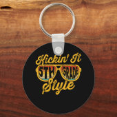 キックインit 5年生スタイル先生チーム キーホルダー (正面)