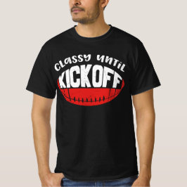 キックオフまで上品な Tシャツ