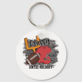 キックオフサッカー、サッカーおもしろいギフトまで上品 キーホルダー (正面)