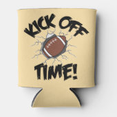 キックオフ時間 – サッカー 缶クーラー (正面)