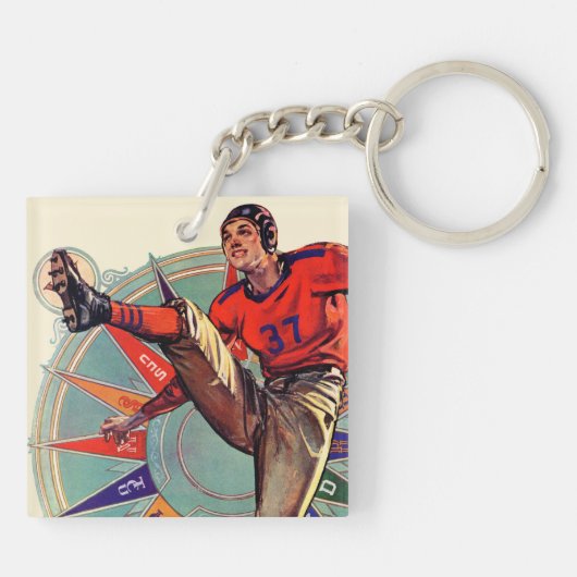 キックオフ キーホルダー (裏面)