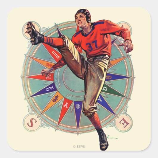 キックオフ スクエアシール (正面)