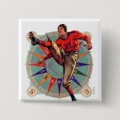 キックオフ 缶バッジ (正面)