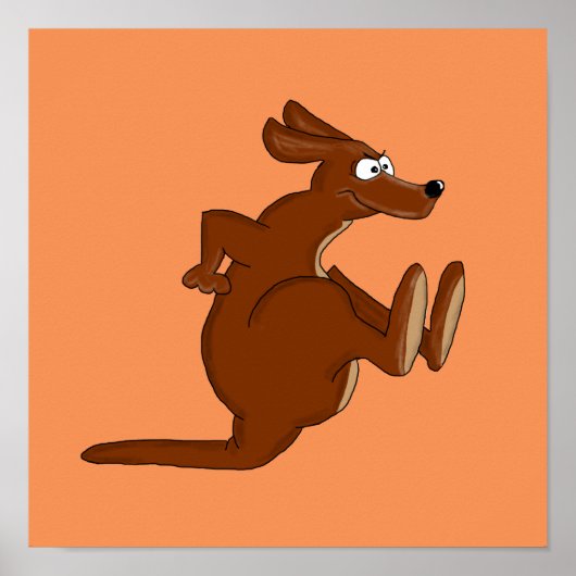 キックカンガルー ポスター (正面)