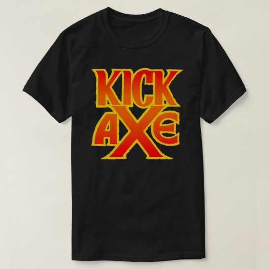 キッククラシックアックスTシャツ Tシャツ (デザイン正面)