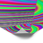 キックスタートプレイス抽象芸術 ポスター (角)