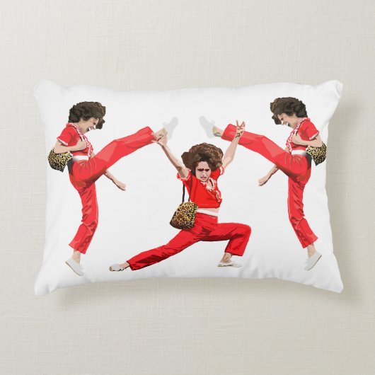 キックストレッチキック アクセントクッション (正面)