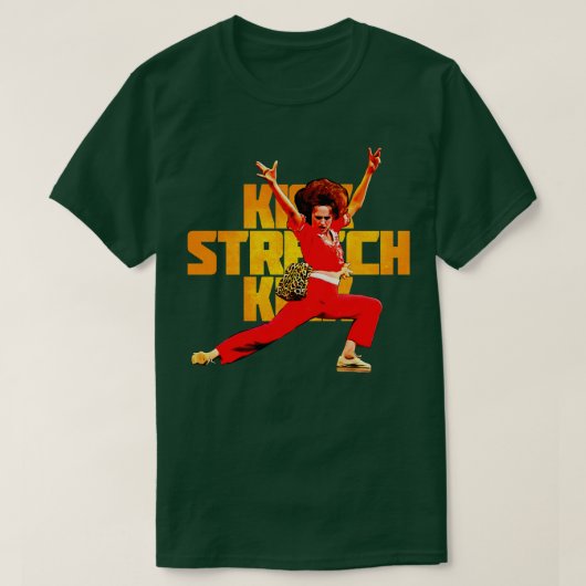 キックストレッチキック Tシャツ (デザイン正面)