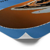 キックプッシュ(スケートボード)ポスター ポスター (角)