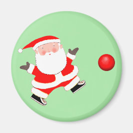 キックベースボール クリスマス マグネット