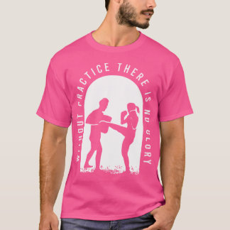 キックボクおもしろいサーのためのキックボクシング Tシャツ