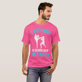 キックボクサーファイター武術アーツキックボクシング Tシャツ (正面フル)