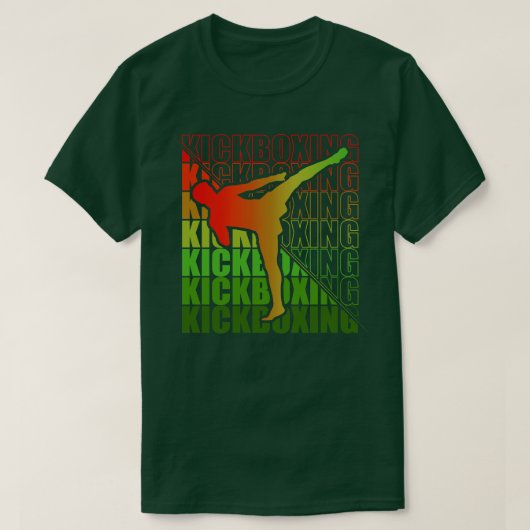キックボクサー武術アーツキックボクシング30 Tシャツ (デザイン正面)