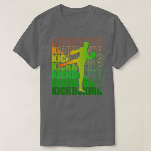 キックボクサー武術アーツキックボクシング32 Tシャツ (デザイン正面)
