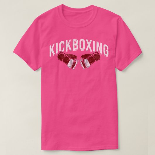 キックボクサー武術アーツキックボクシング34 Tシャツ (デザイン正面)