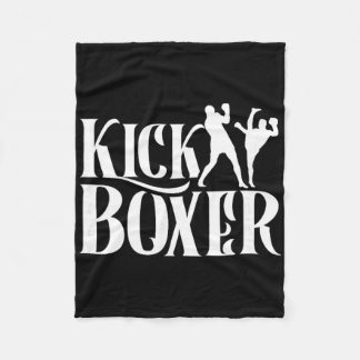 キックボクサー キックボックス キックボクシング 武術 A フリースブランケット