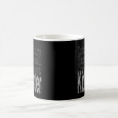 キックボクサー コーヒーマグカップ (中央)