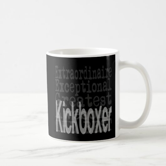 キックボクサー コーヒーマグカップ (右)