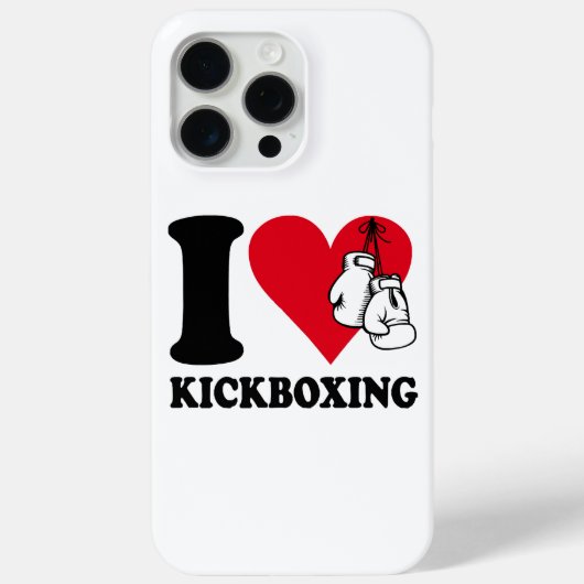キックボクシングが大好き Case-Mate iPhoneケース (裏面)