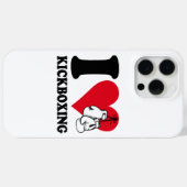 キックボクシングが大好き Case-Mate iPhoneケース (裏面 (横))