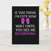 キックボクシングガール | Kickboxer Womay Thai カード (黄色い花)