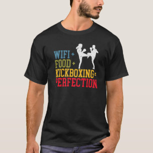キックボクシングキックボクサー戦闘戦闘mma打撃 tシャツ