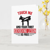 キックボクシングキックボクサー武術アーツボクサースパーリング カード (黄色い花)