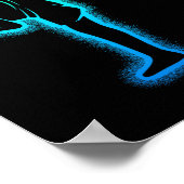 キックボクシングキックボクサー空手テコンドキッズボーイズ私 ポスター (角)