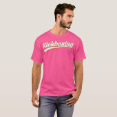 キックボクシングキックボクサー Tシャツ (正面フル)