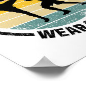 キックボクシングキックボクシングすべてのアスリート衣服シューズ ポスター (角)