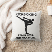 キックボクシングボクサースポーツファイターキックボクシング クッション (ブランケット)