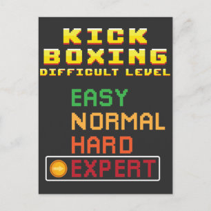 キックボクシング武術アーツコーチコンソールエキスパート ポストカード