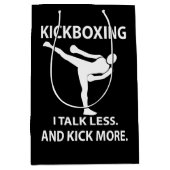 キックボクシング武術アーツボクサーキックボクシング ミディアムペーパーバッグ (正面)