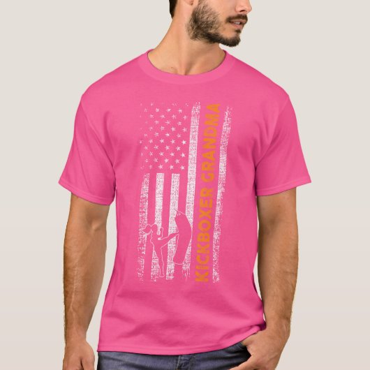 キックボクシング祖母 Tシャツ (正面)