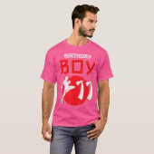 キックボクシング11歳誕生日mma武術芸術 tシャツ (正面フル)