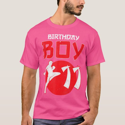 キックボクシング11歳誕生日mma武術芸術 tシャツ (正面)