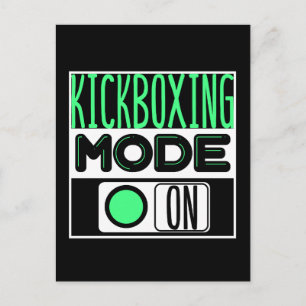 キックボクシング ポストカード