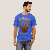 キックボクシング ムエタイ ガルダのタトゥー Tシャツ (正面フル)