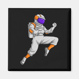 キックボクシング 宇宙飛行士 キックボクサー 宇宙 空手 B マグネット