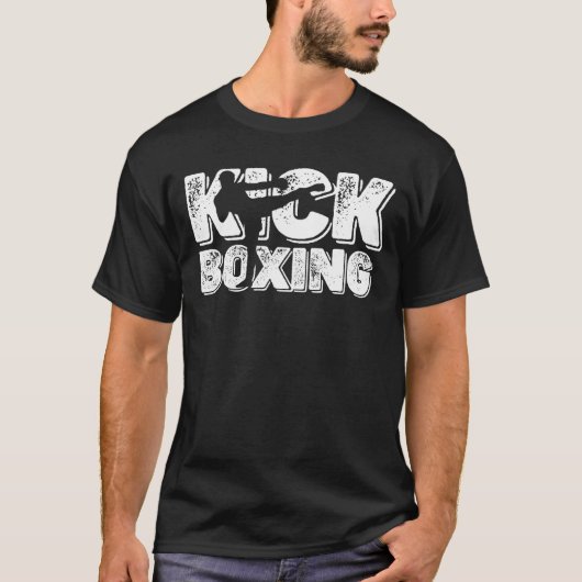 キックボクシング 無畏の戦士のマインドセット Tシャツ (正面)