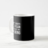 キックボクシング 男女 キッズ 面白い  コーヒーマグカップ (正面左)
