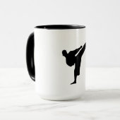 キックボクシング – 空手MUG マグカップ (正面左)