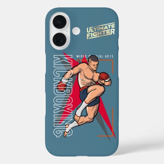 キックボクシング | Case-Mate iPhoneケース (裏面)