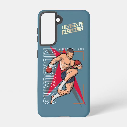 キックボクシング | SAMSUNG GALAXYケース (裏面)