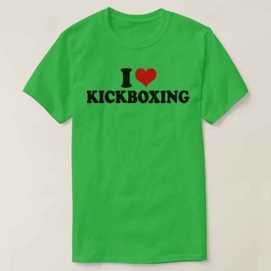 キックボクシング Tシャツ (デザイン正面)