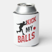 キックボールおもしろいピッチャー 缶クーラー (缶裏面)